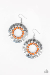 organically-omega-orange-earrings-paparazzi-accessories