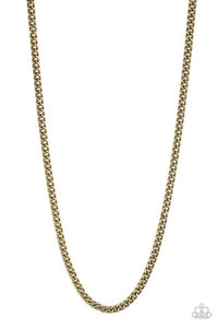 first-rule-of-fight-club-brass-necklace-paparazzi-accessories