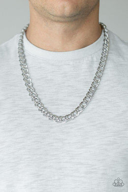undefeated-silver-necklace-paparazzi-accessories