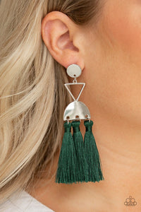 tassel-trippin-green-earrings-paparazzi-accessories