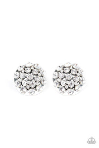 hollywood-drama-white-earrings-paparazzi-accessories