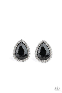 Dare To Shine - Black Earrings - Paparazzi Accessories - Sassysblingandthings