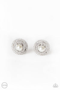 broadway-breakout-white-earrings-paparazzi-accessories