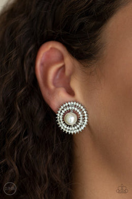broadway-breakout-white-earrings-paparazzi-accessories