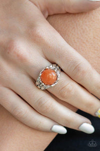 mojave-treasure-orange-ring-paparazzi-accessories
