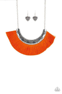 might-and-mane-orange-necklace-paparazzi-accessories