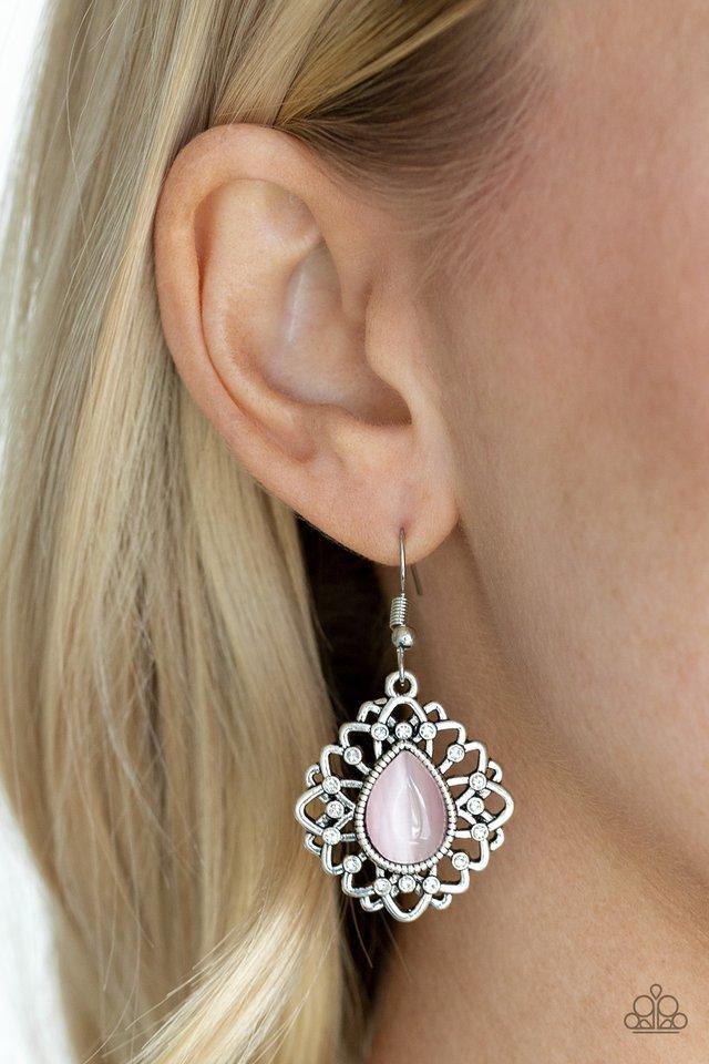 totally-glown-away-pink-earrings-paparazzi-accessories