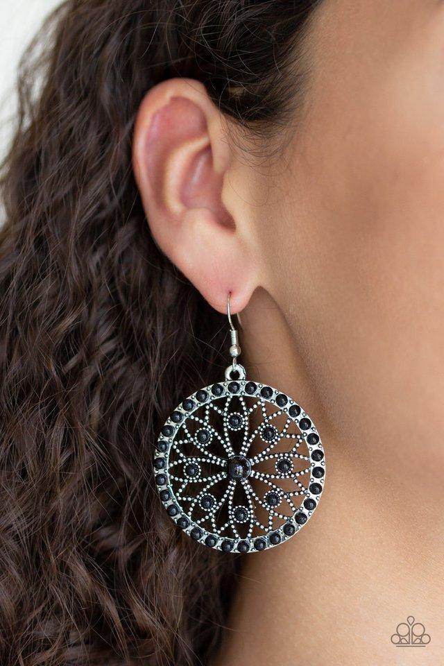 merry-mandalas-black-earrings-paparazzi-accessories