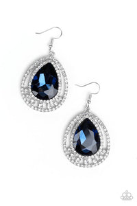 all-rise-for-her-majesty-blue-earrings-paparazzi-accessories