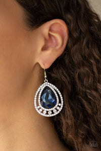 all-rise-for-her-majesty-blue-earrings-paparazzi-accessories