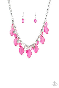 malibu-ice-pink-necklace-paparazzi-accessories