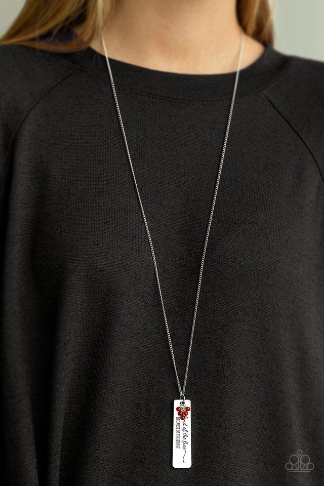 because-of-the-brave-red-necklace-paparazzi-accessories