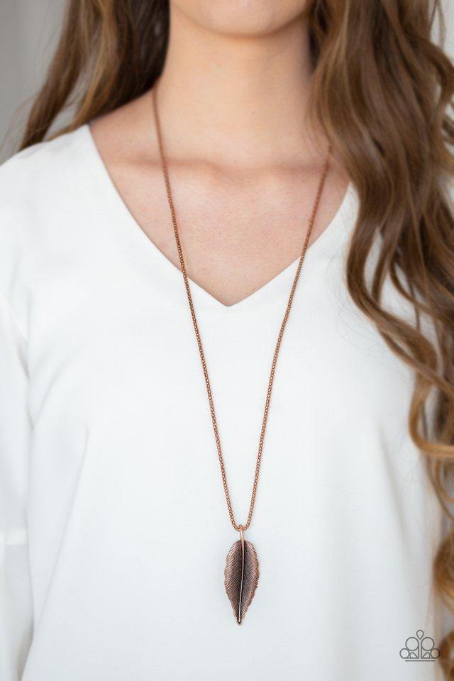feather-forager-copper-necklace-paparazzi-accessories