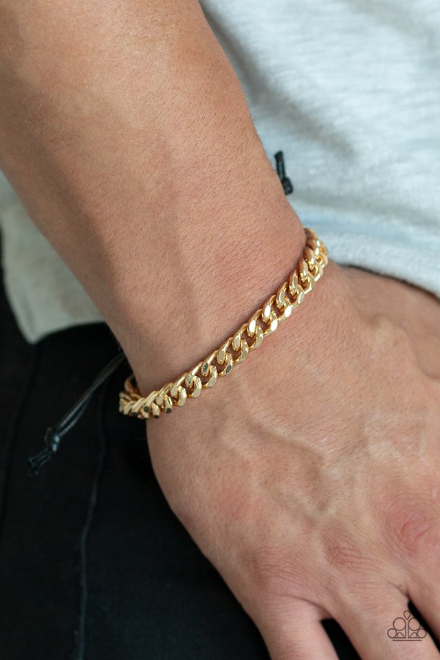 throwdown-gold-bracelet-paparazzi-accessories