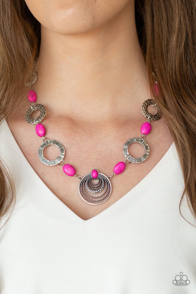 zen-trend-pink-necklace-paparazzi-accessories