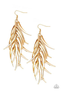 tasseled-talons-gold-earrings-paparazzi-accessories