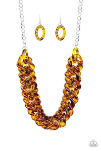 comin-in-haute-brown-yellow-necklace-paparazzi-accessories