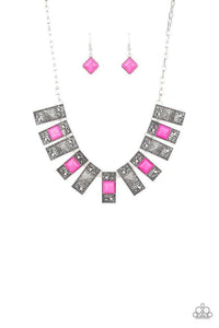 the-mane-contender-pink-necklace-paparazzi-accessories