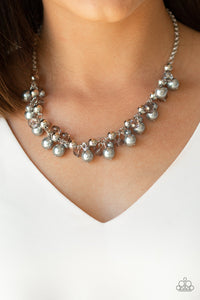 Duchess Royale - Silver Necklace - Paparazzi Accessories