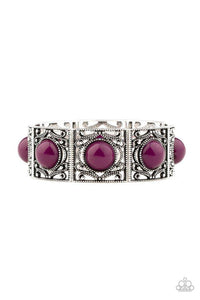 Victorian Dream - Purple Bracelet - Paparazzi Accessories - Sassysblingandthings