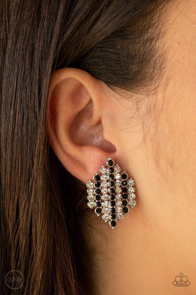 vegas-vega-black-earrings-paparazzi-accessories