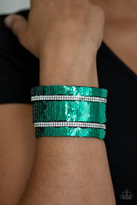 mermaid-service-green-bracelet-paparazzi-accessories