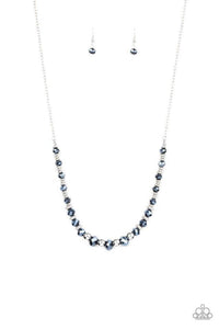 Stratosphere Sparkle - Blue Necklace - Paparazzi Accessories - Sassysblingandthings