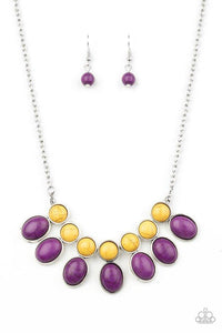 Environmental Impact - Purple Necklace - Paparazzi Accessories - Sassysblingandthings