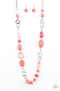 Prismatic Paradise - Pink Necklace - Paparazzi Accessories - Sassysblingandthings