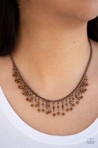 sporadic-sparkle-copper-necklace-paparazzi-accessories
