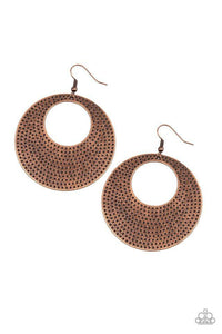 dotted-delicacy-copper-earrings-paparazzi-accessories