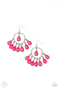 flirty-flamboyance-pink-earrings-paparazzi-accessories