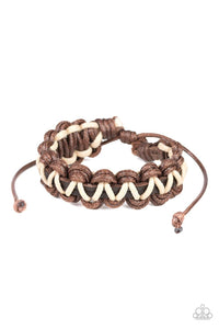 weave-it-at-that-brown-bracelet-paparazzi-accessories