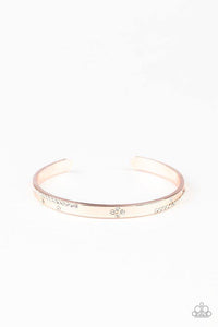 Dainty Dazzle - Rose Gold Bracelet - Paparazzi Accessories - Sassysblingandthings
