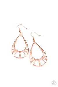 line-crossing-sparkle-copper-earrings-paparazzi-accessories