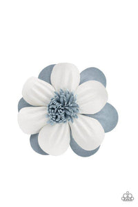 merry-magnolia-blue-hair-clip-paparazzi-accessories