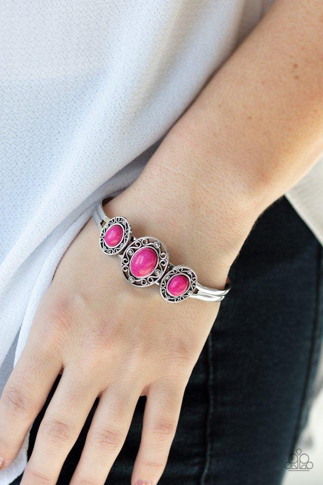 stone-sage-pink-bracelet-paparazzi-accessories