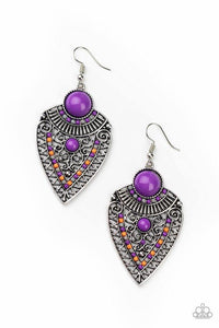 tribal-territory-purple-earrings-paparazzi-accessories