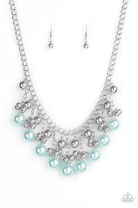 Pearl Appraisal - Blue Necklace - Paparazzi Accessories - Sassysblingandthings