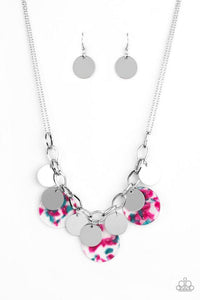 Confetti Confection - Pink Necklace - Paparazzi Accessories - Sassysblingandthings