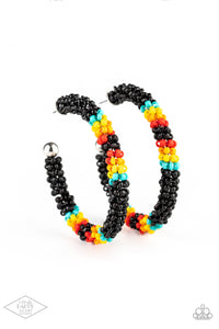 bodaciously-beaded-black-earrings-paparazzi-accessories