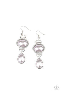 Icy Shimmer - Silver Earrings - Paparazzi Accessories - Sassysblingandthings