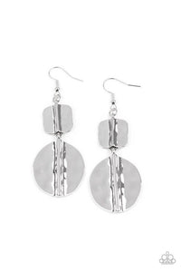 Lure Allure - Silver Earrings - Paparazzi Accessories - Sassysblingandthings