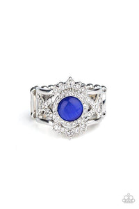 Decadently Dreamy - Blue Ring - Paparazzi Accessories - Sassysblingandthings