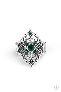 Imperial Iridescence - Green Ring - Paparazzi Accessories - Sassysblingandthings