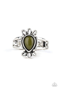 Tranquil Tide - Green Ring - Paparazzi Accessories - Sassysblingandthings