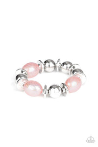 Big League Luster - Pink Bracelet - Paparazzi Accessories - Sassysblingandthings