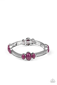 Instant Zen - Purple Bracelet - Paparazzi Accessories - Sassysblingandthings