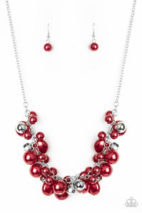 Battle of the Bombshells - Red Necklace - Paparazzi Accessories - Sassysblingandthings