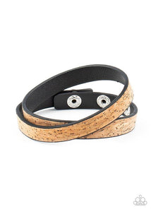 Space Warp - Brown Bracelet - Paparazzi Accessories - Sassysblingandthings